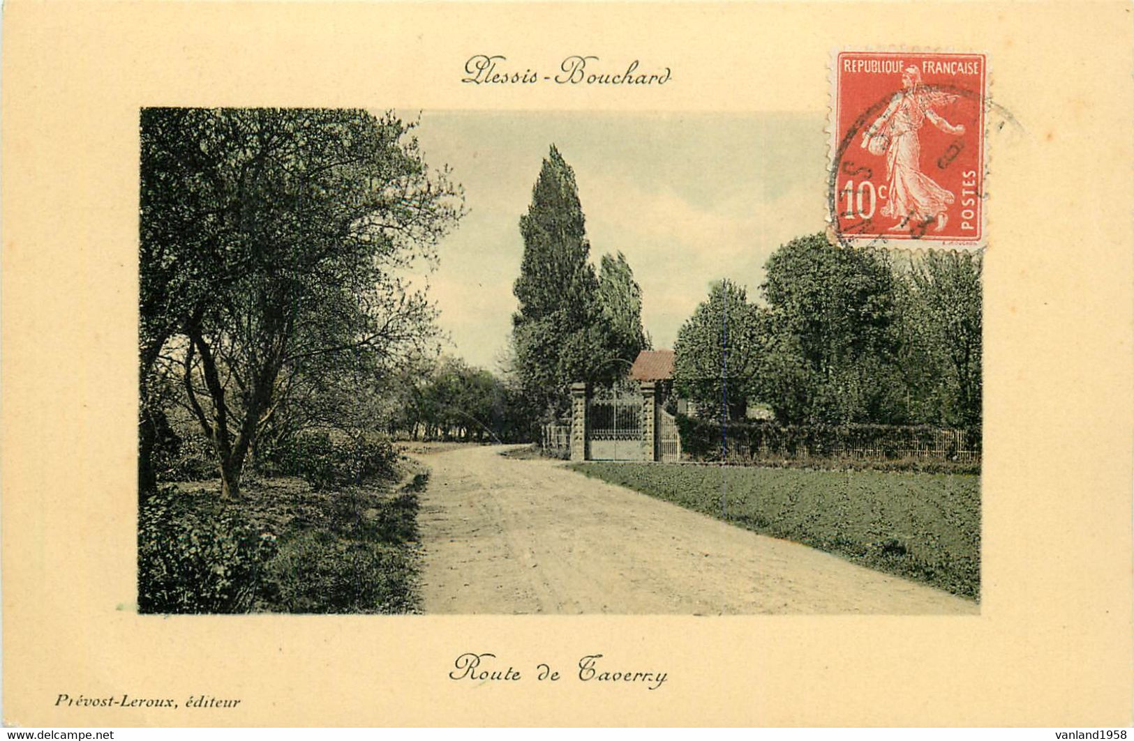 LE PLESSIS-BOUCHARD- route de Taverny