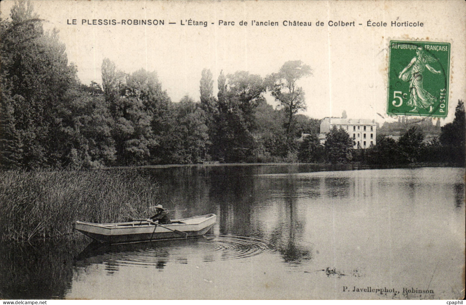 Le Plessis Robinson CPA L'etang PArc de l'ancien chateau de Colbert Ecole horticole