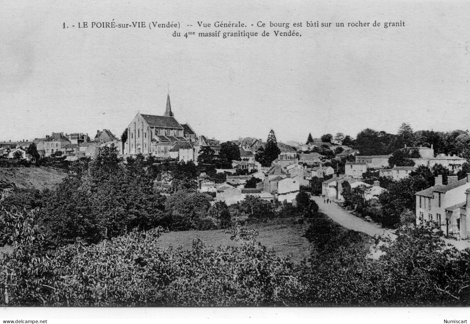 Le Poiré-sur-Vie belle vue du Village