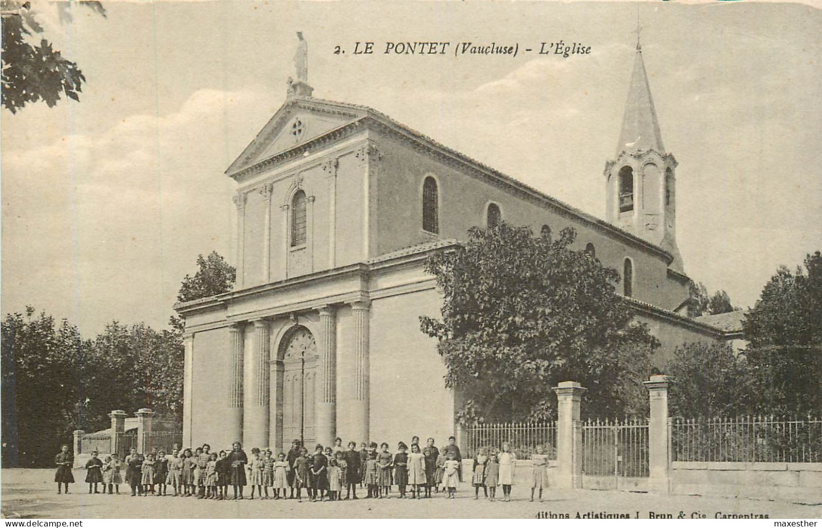 LE PONTET l'église