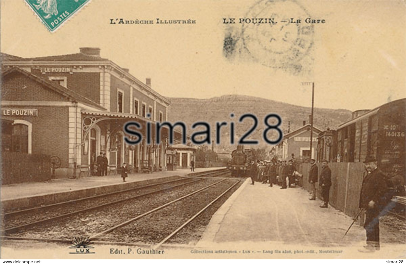 LE POUZIN - LA GARE