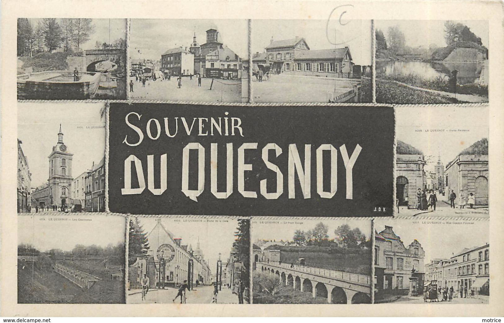 LE QUESNOY - Souvenir du Quesnoy,multi-vues.