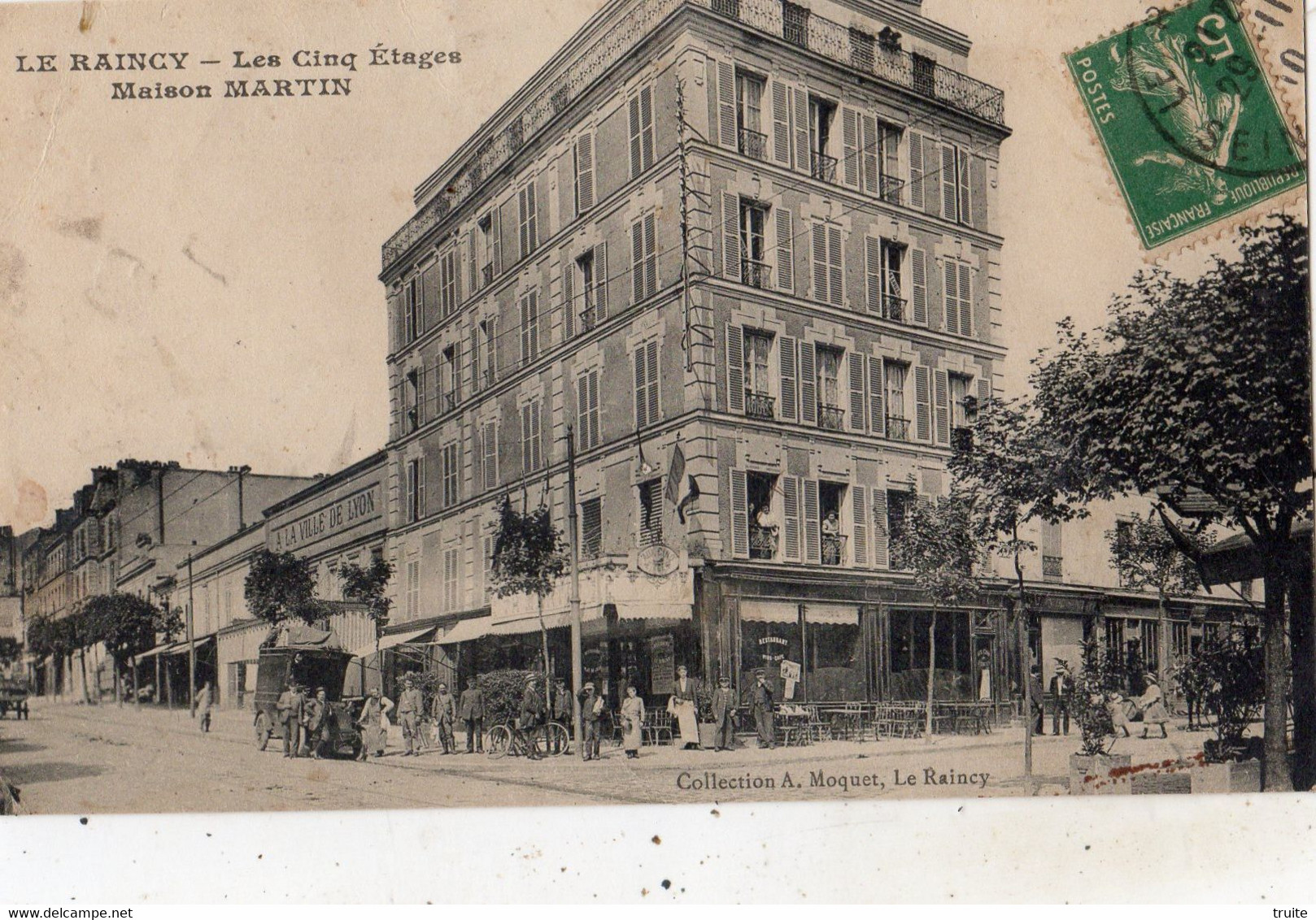LE RAINCY LES CINQ ETAGES "MAISON MARTIN "