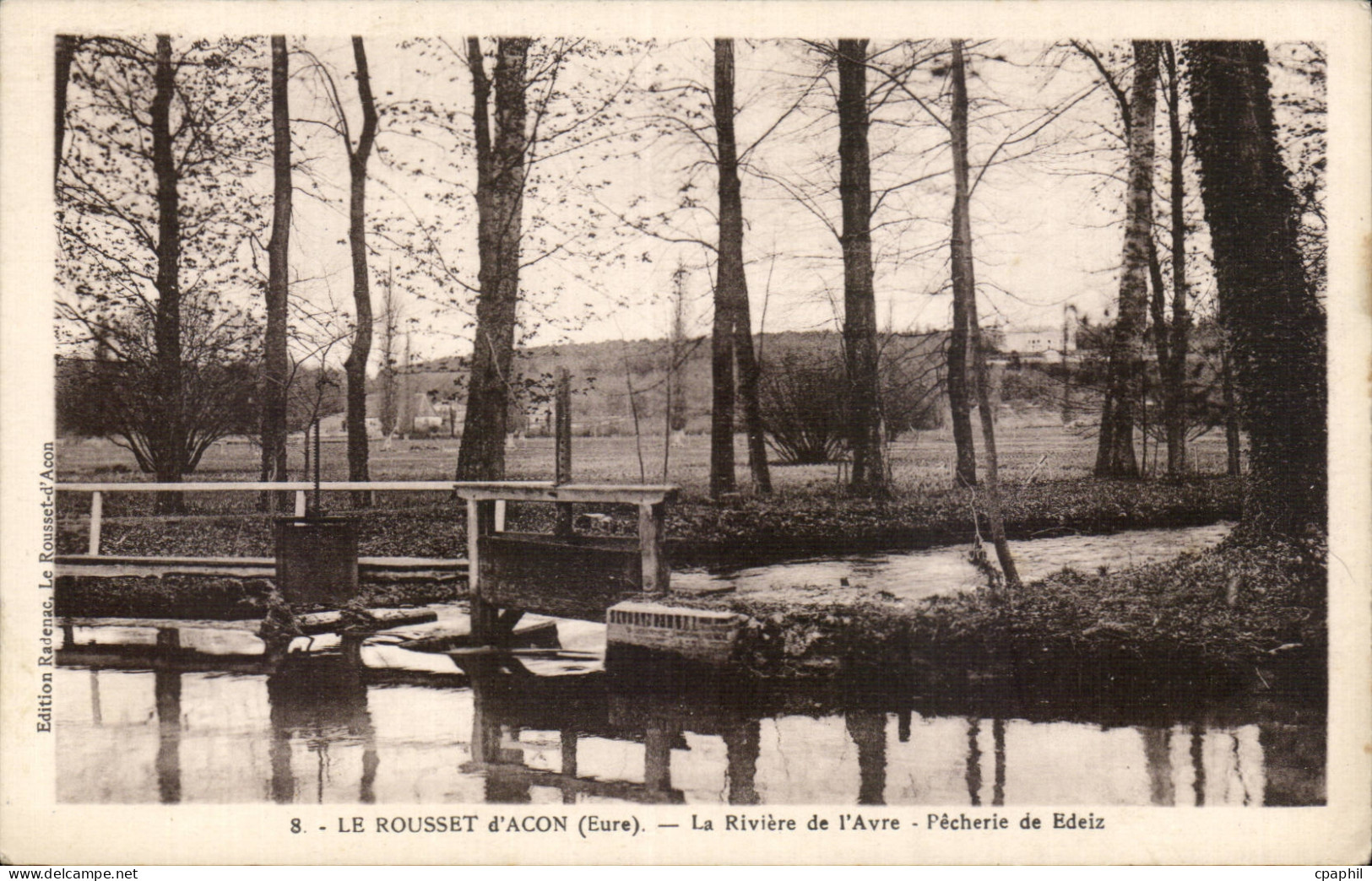 Le Rousset d'Acon - La Riviere d'Avre - CPA