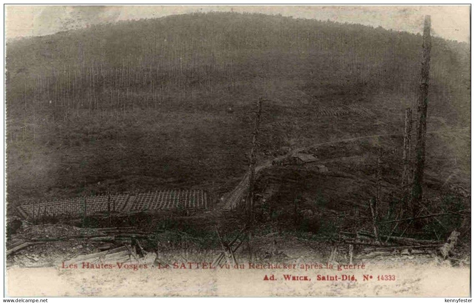 Le Sattel vu du Reichsacker