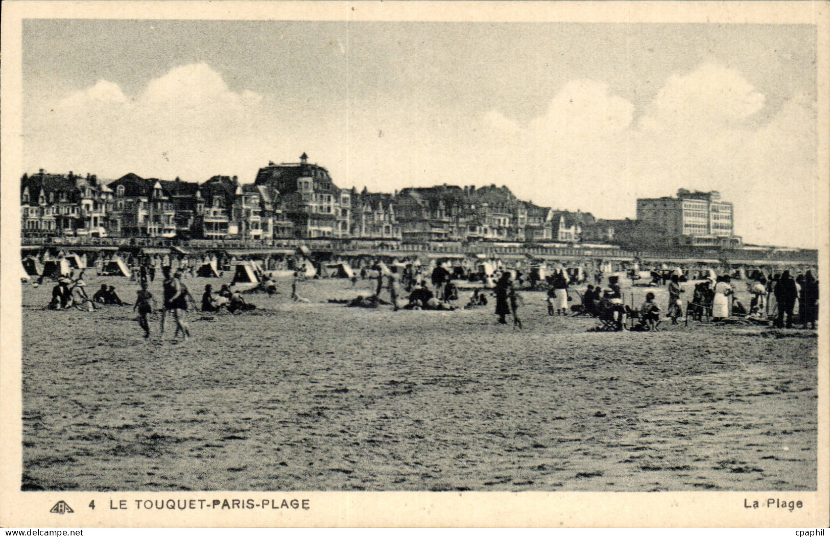 Le Touquet Paris Plage - La Plage - CPA