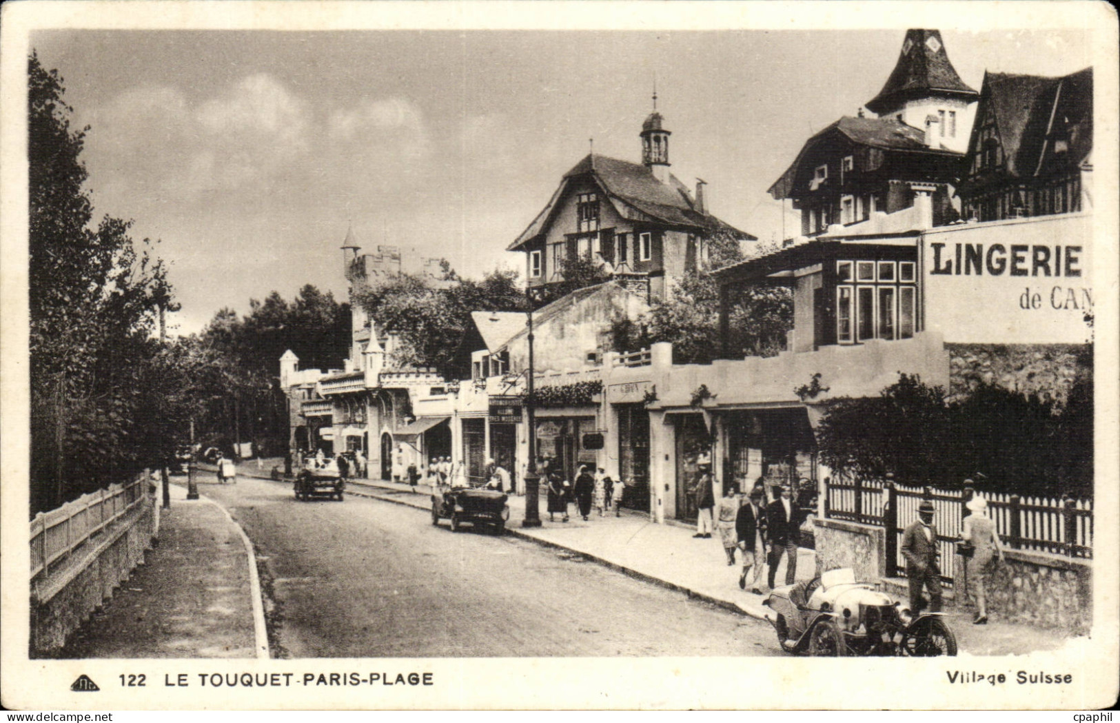 Le Touquet Paris Plage - Lingerie - CPA