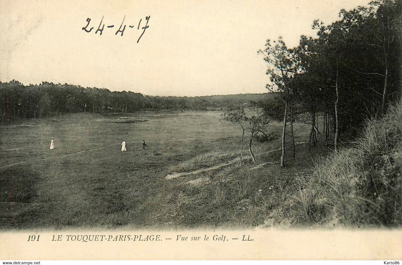 le touquet paris plage * vue sur le golf * link links sport