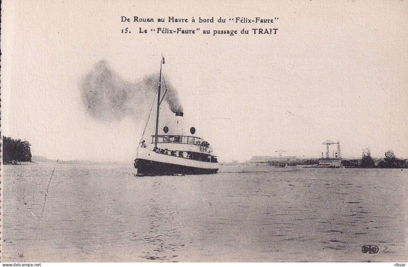 LE TRAIT(BATEAU FELIX FAURE)