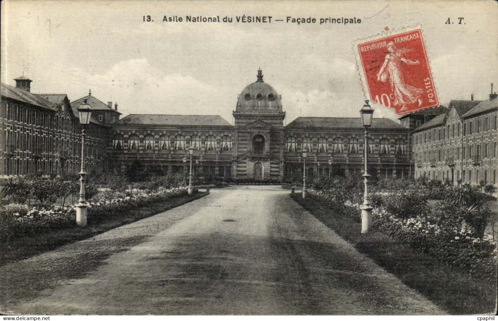 Le Vesinet - Facade Principale - CPA
