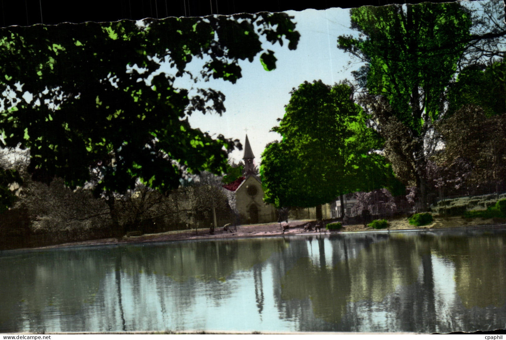 Le Vesinet - Le Lac de Croissy - Le Temple - CPA