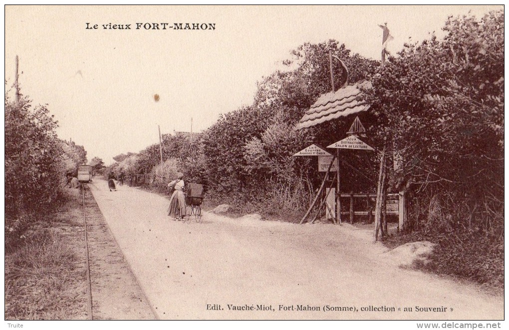 LE VIEUX FORT-MAHON  BAR ?  SALON ?  LAIT