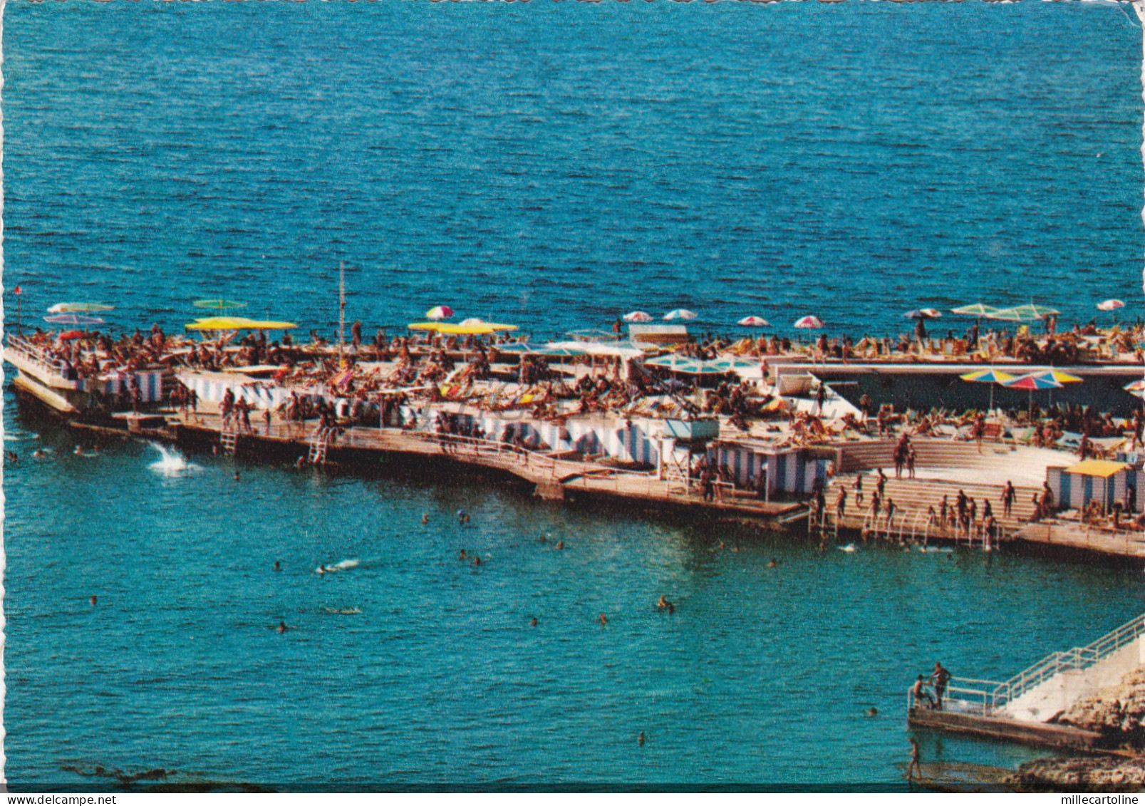 LEBANON - Beyrouth, Long Beach, Postcard