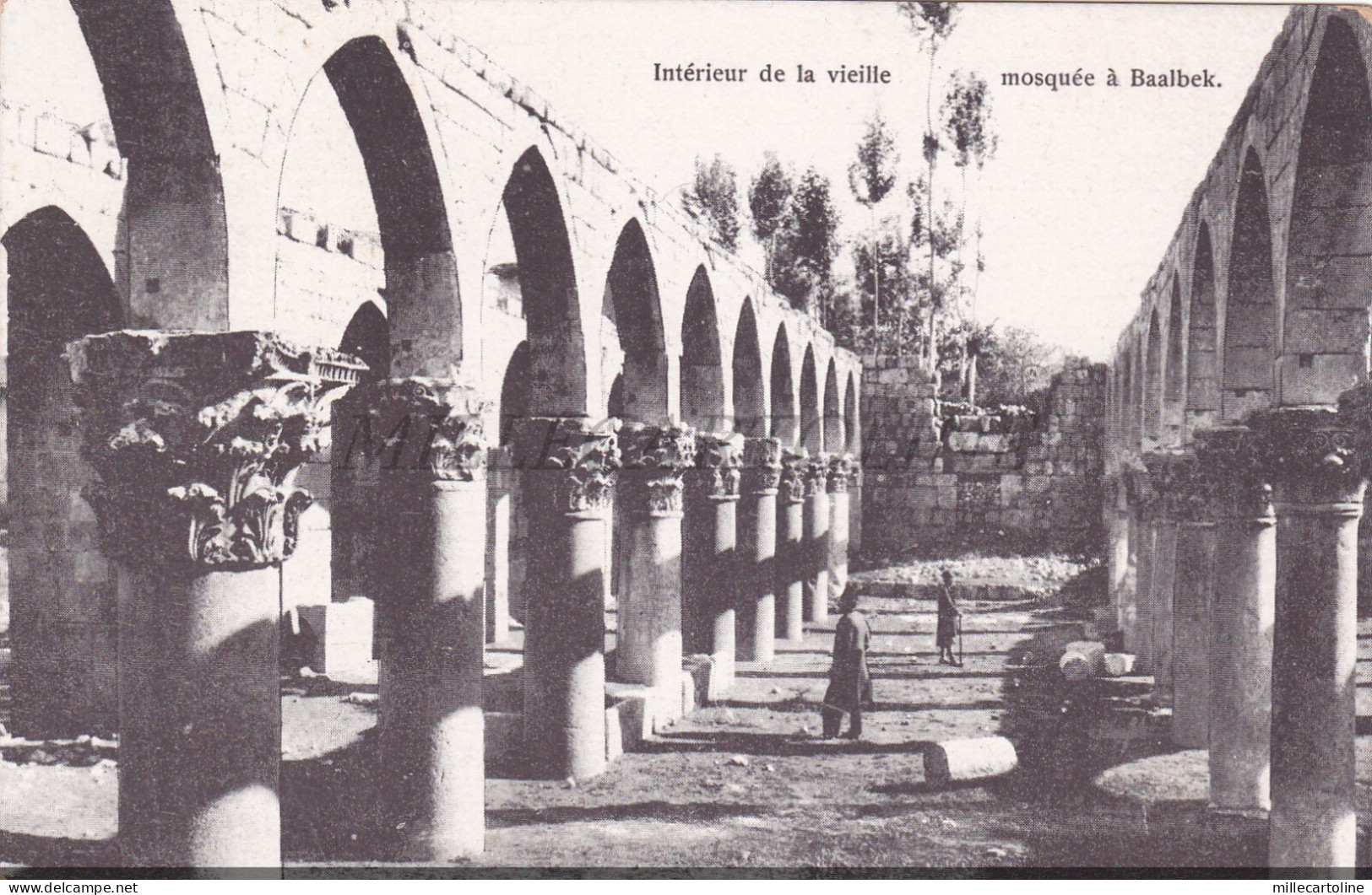 LEBANON - Mosquée à Baalbek, Postcard