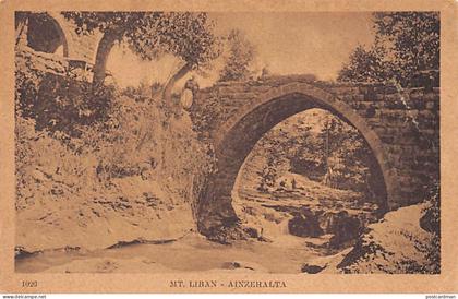 Liban - AIN ZHALTA orthographié Ain Zehalta - Mont-Liban - Ed. Sarrafian 1026