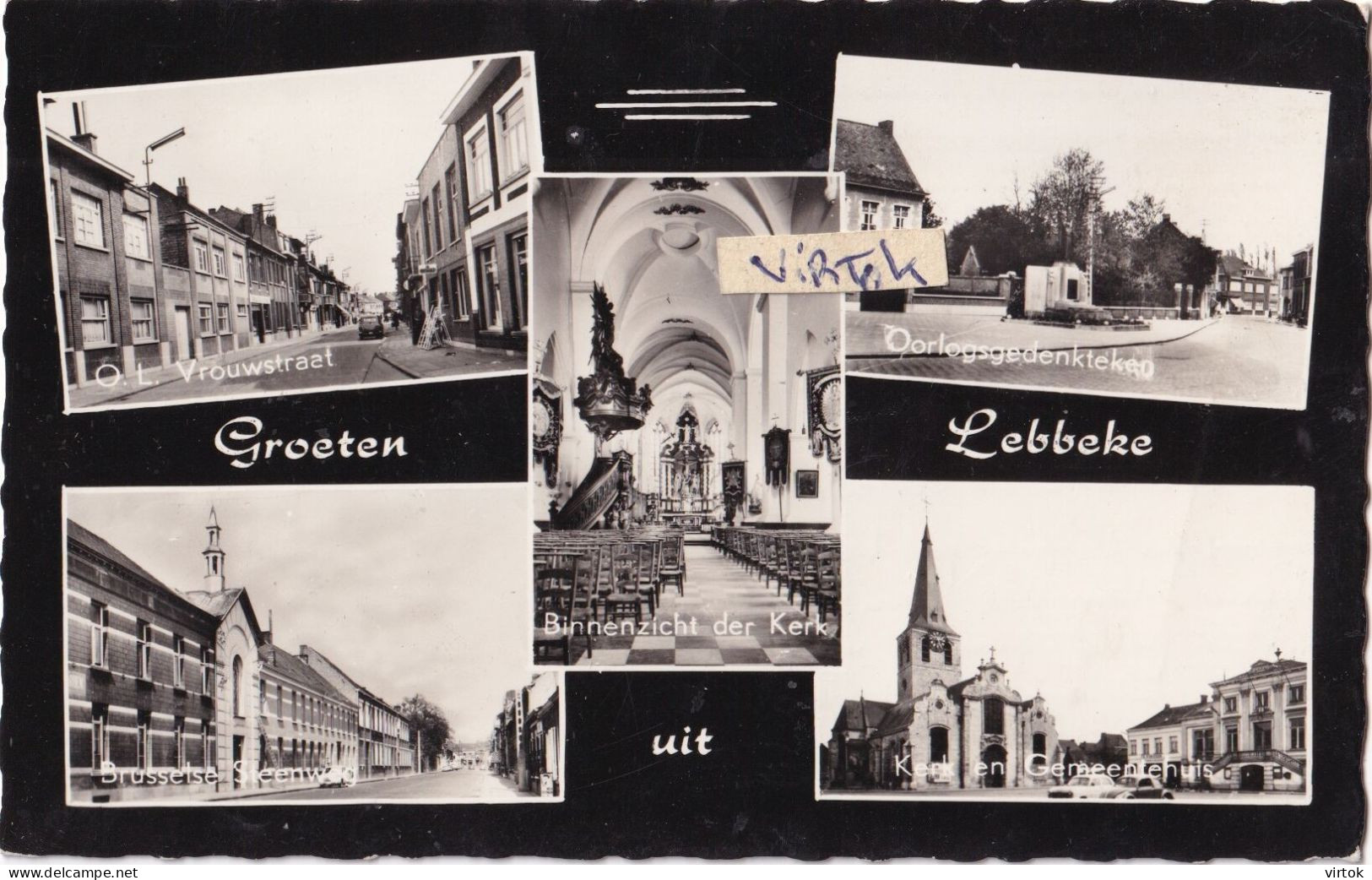 Lebbeke :    (  1963 met zegel  )