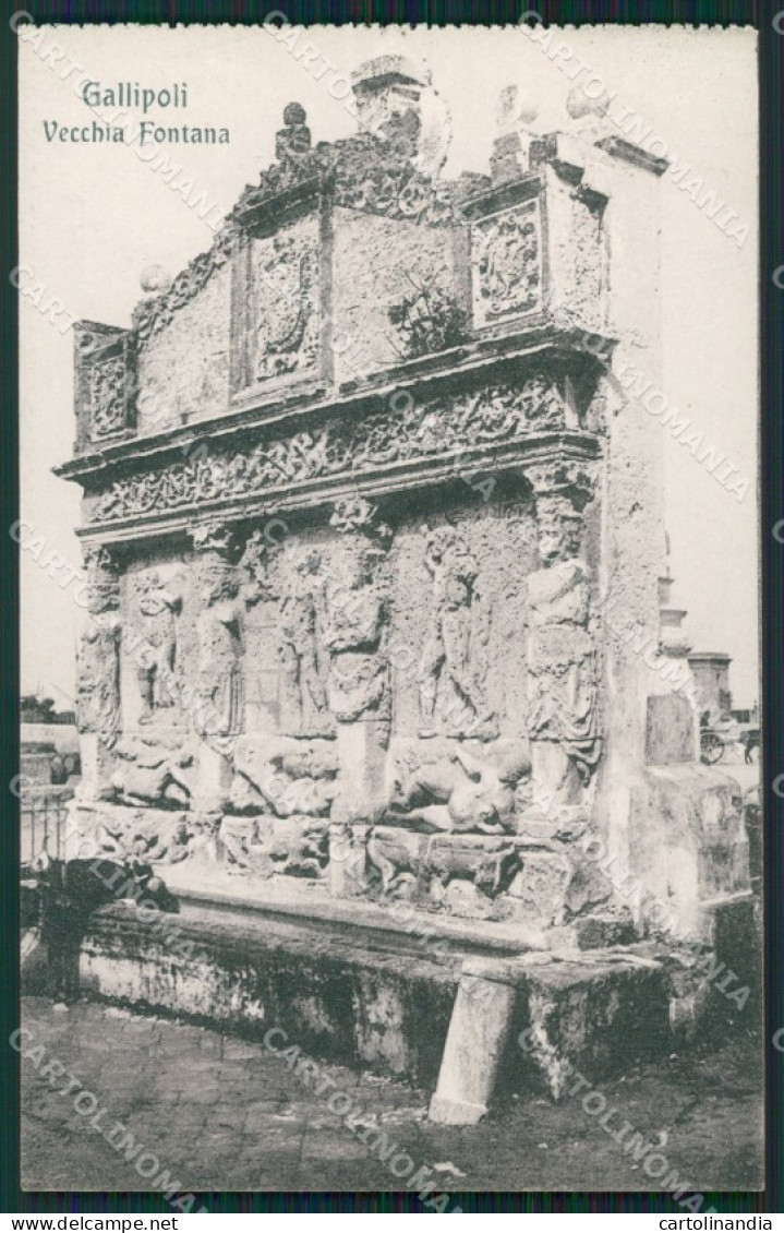 Lecce Gallipoli cartolina ZK5215