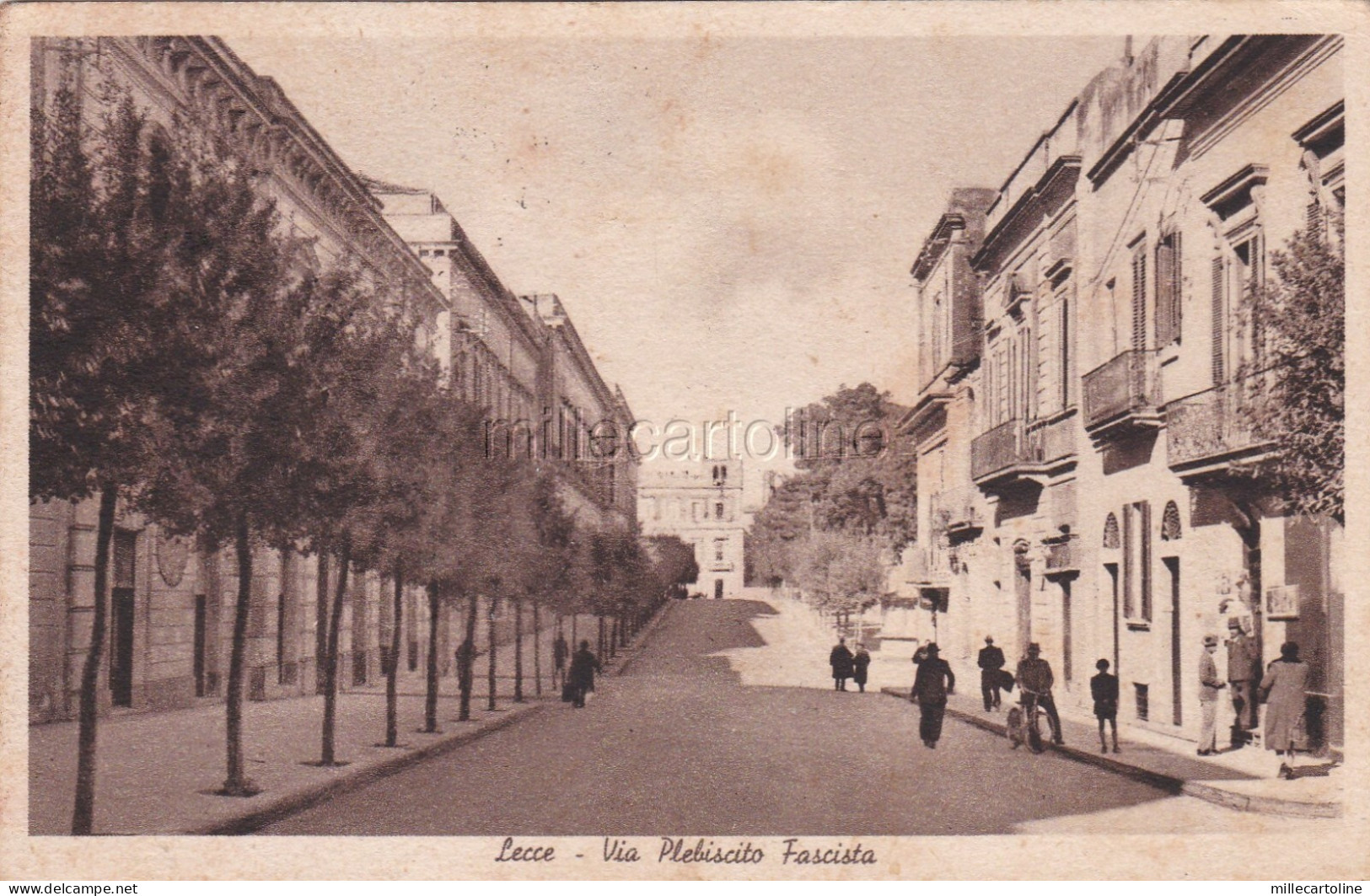 * LECCE - Via Plebiscito Fascista