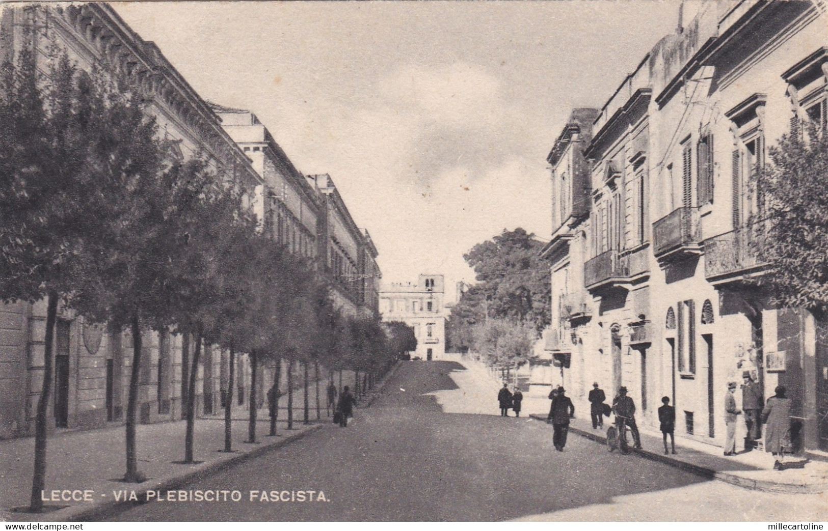 # LECCE: VIA PLEBISCITO FASCISTA