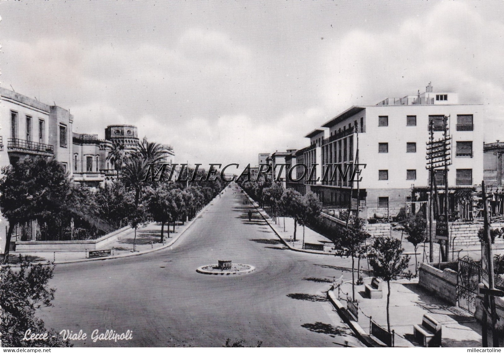 LECCE:  Viale Gallipoli    1954