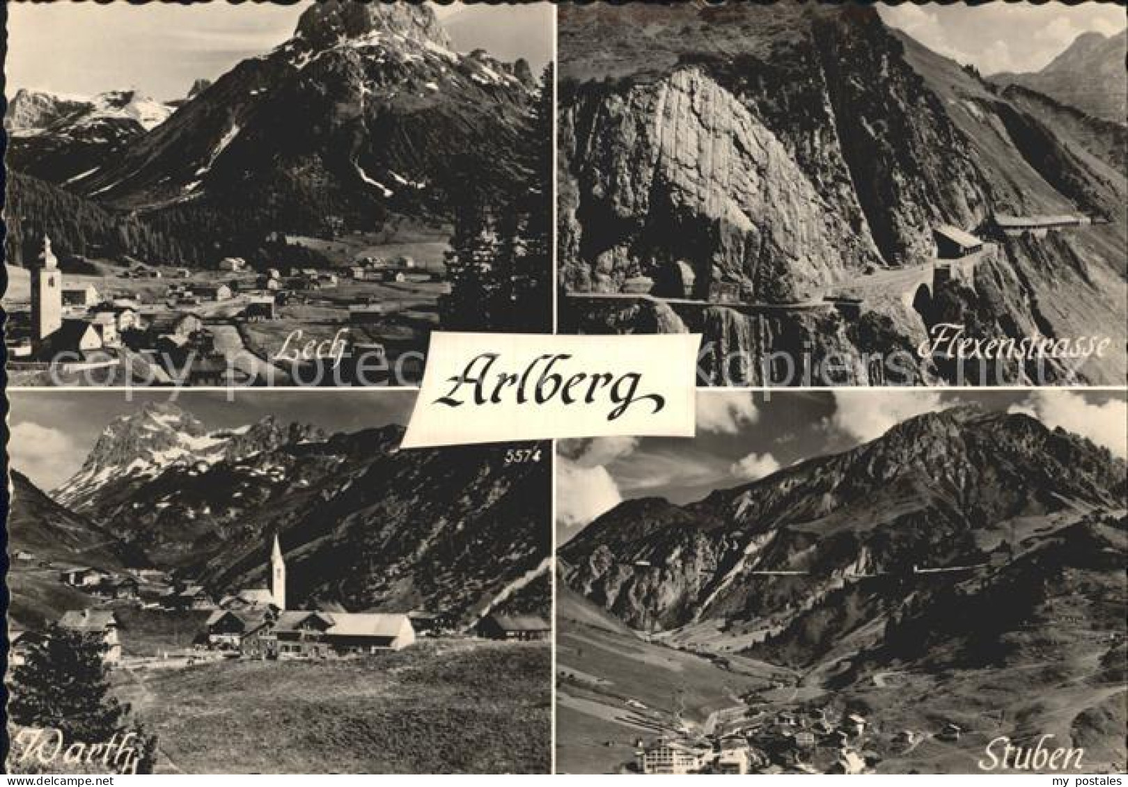 Lech Vorarlberg Flexenstrasse Stuben Warth