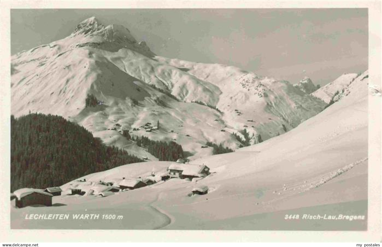 Lechleiten Warth Vorarlberg AT Panorama