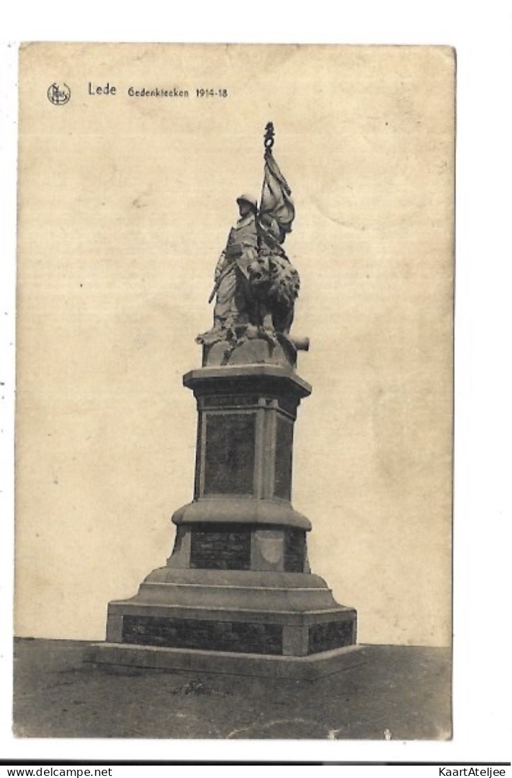 Lede - Gedenkteeken 1914-18.