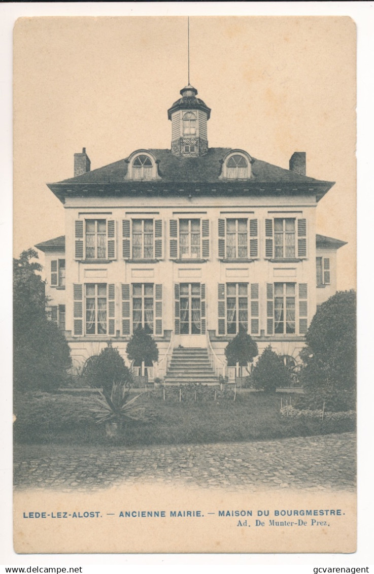 LEDE LEZ ALOST      ANCIENNE MAIRIE   MAISON DU BOURGMESTRE