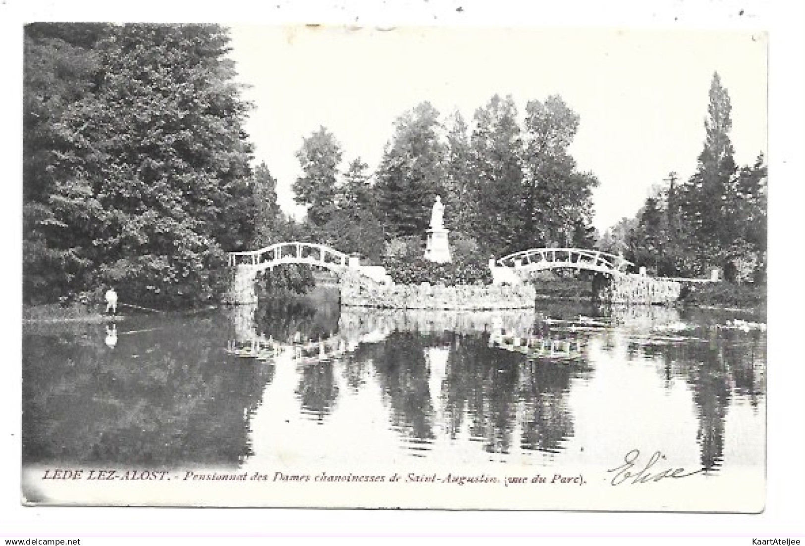 Lede - Pensionnat des Dames chanoinesses de Saint-Augustin.