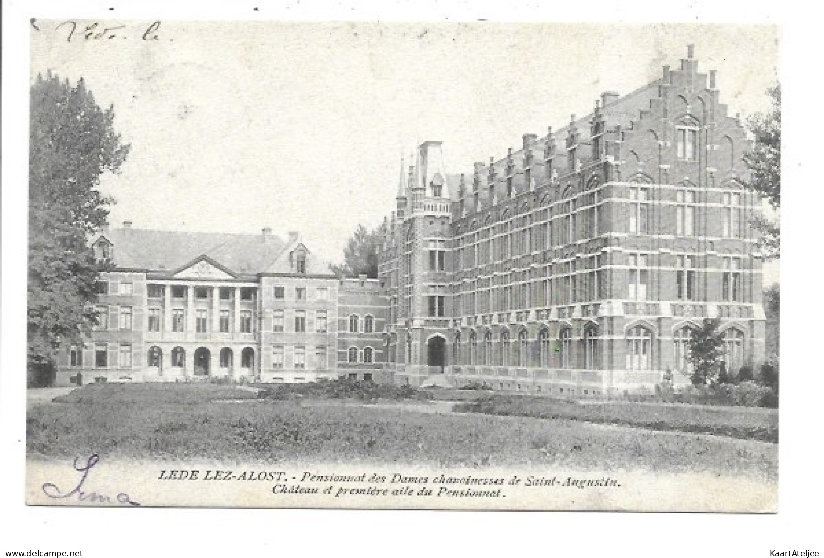 Lede - Pensionnat des Dames chanoinesses de Saint-Augustin......