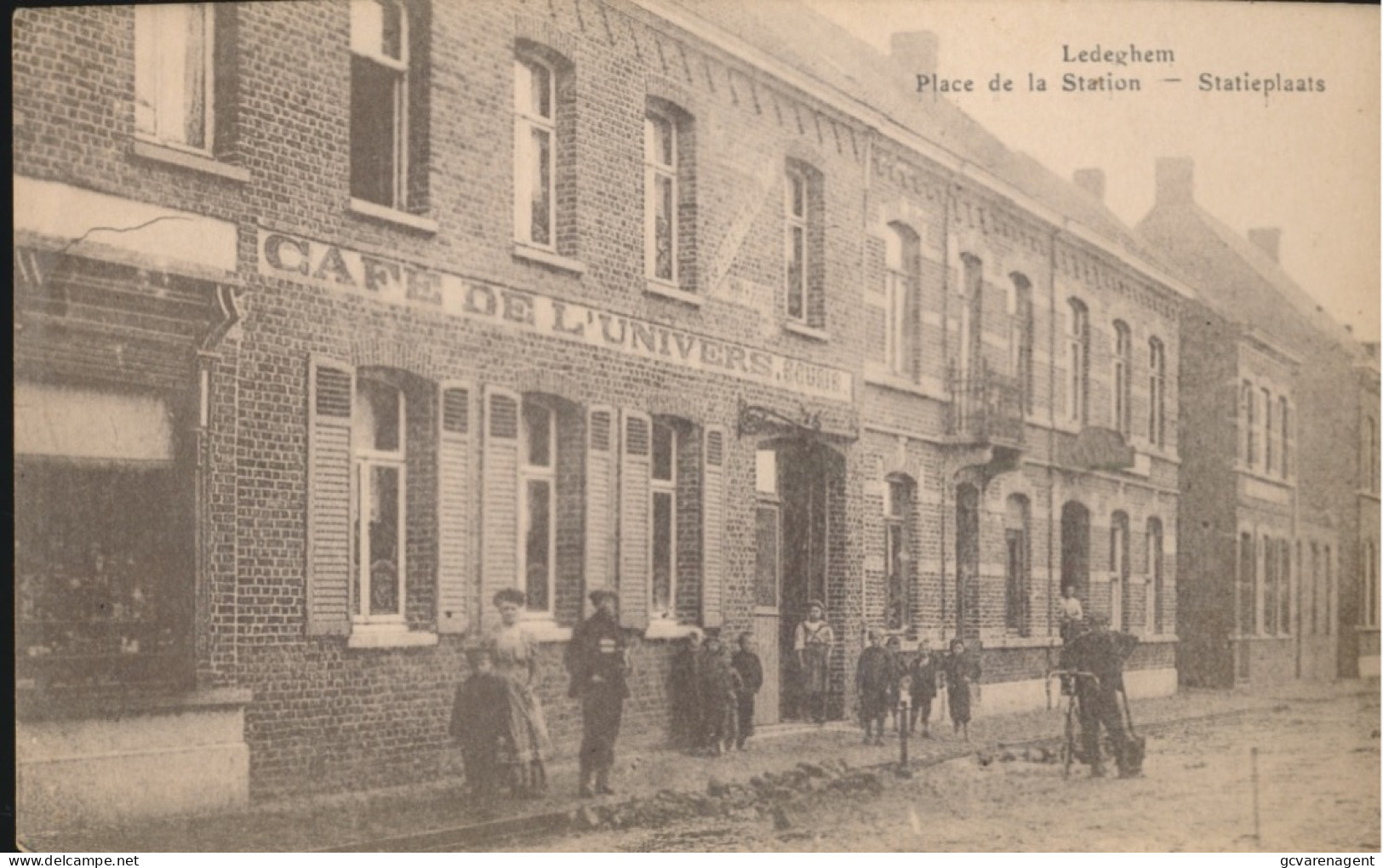 LEDEGEM      PLACE DE STATION    STATIEPLAATS      CAFE DE L'UNIVERS