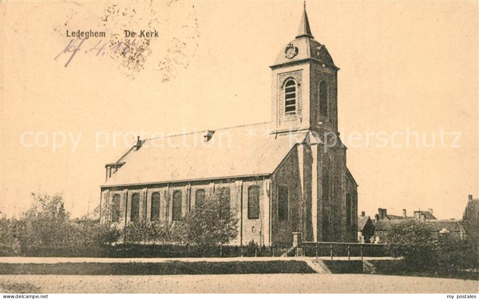 Ledeghem De Kerk Kirche
