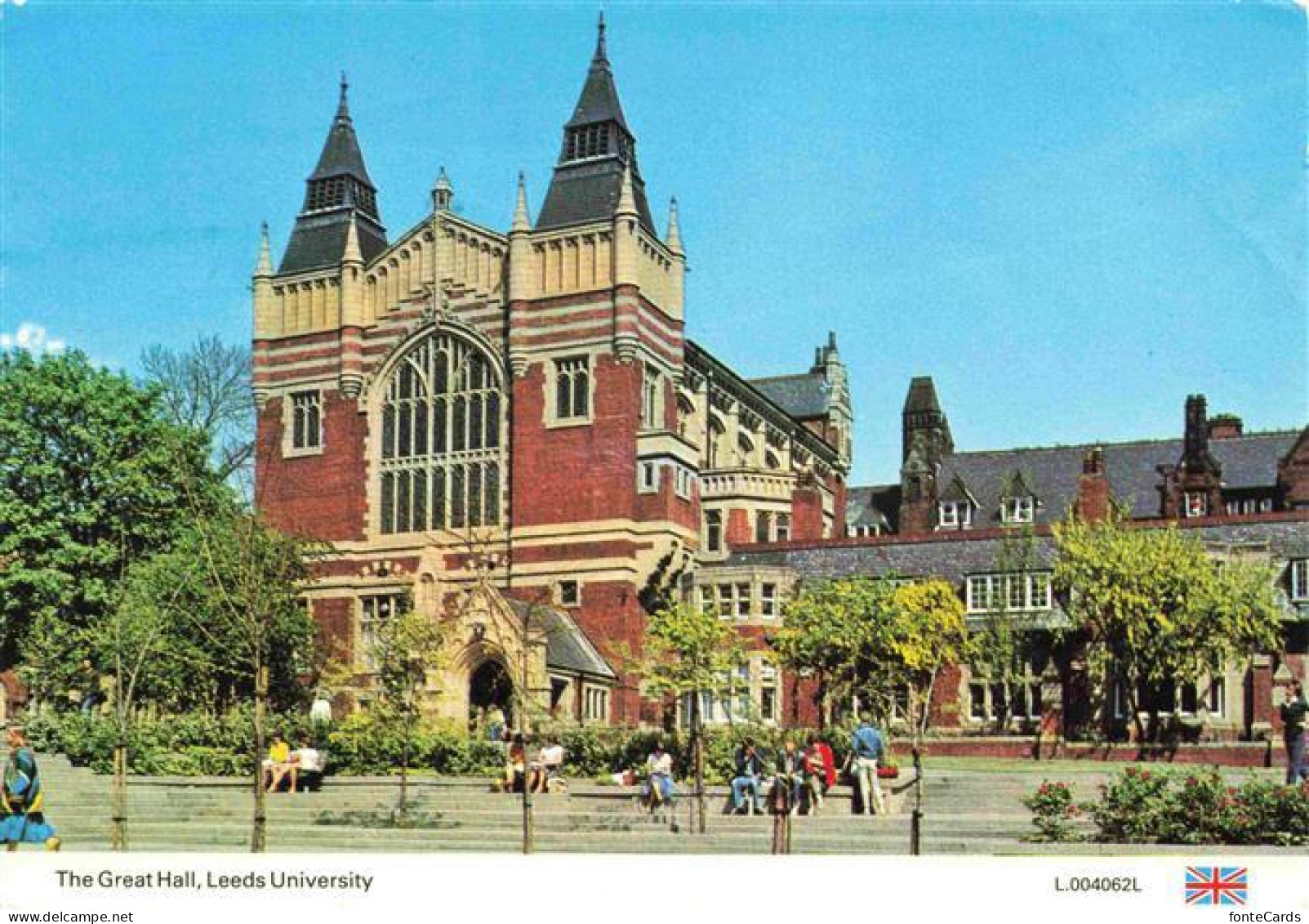 Leeds  West Yorkshire UK The Great Hall Leeds University