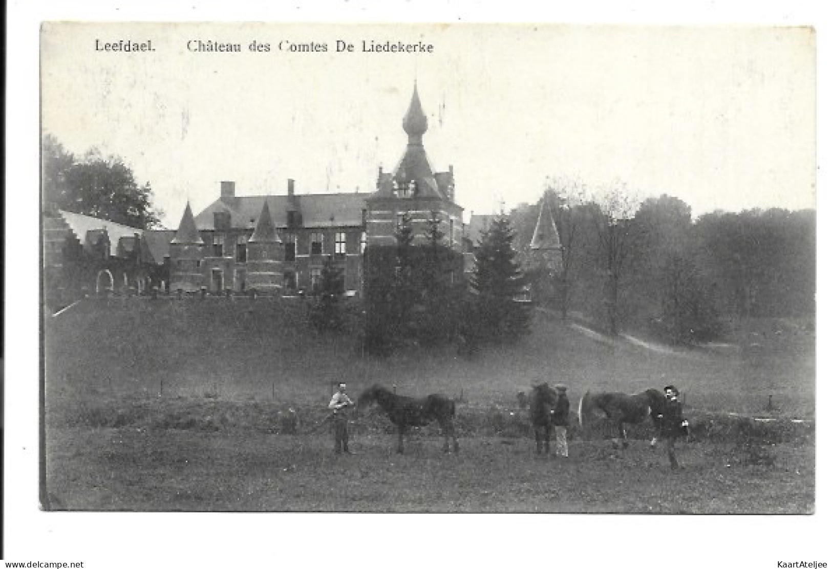 Leefdaal - Chateau des Comtes De Liedekerke.
