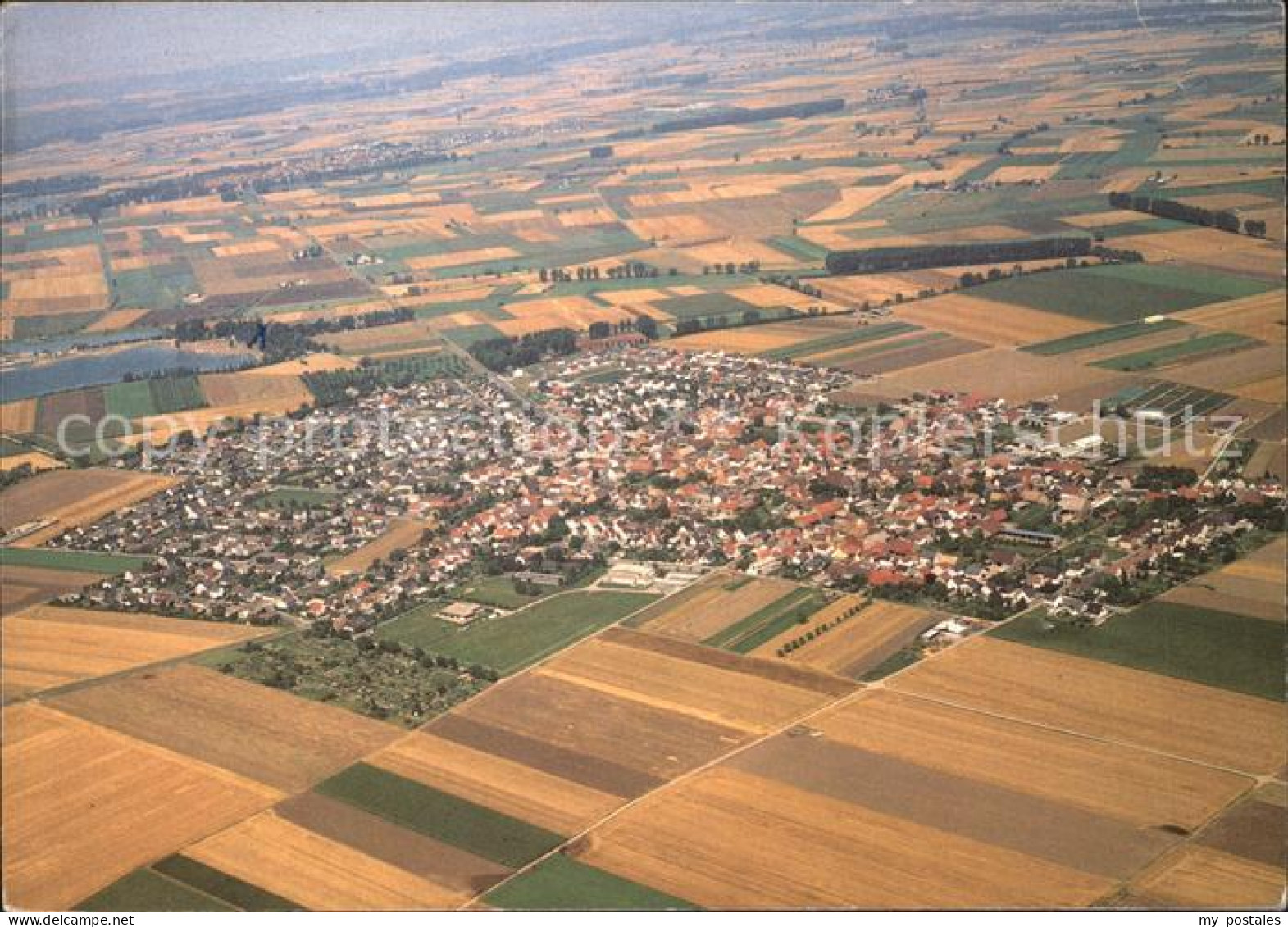 Leeheim Gross-Gerau Fliegeraufnahme