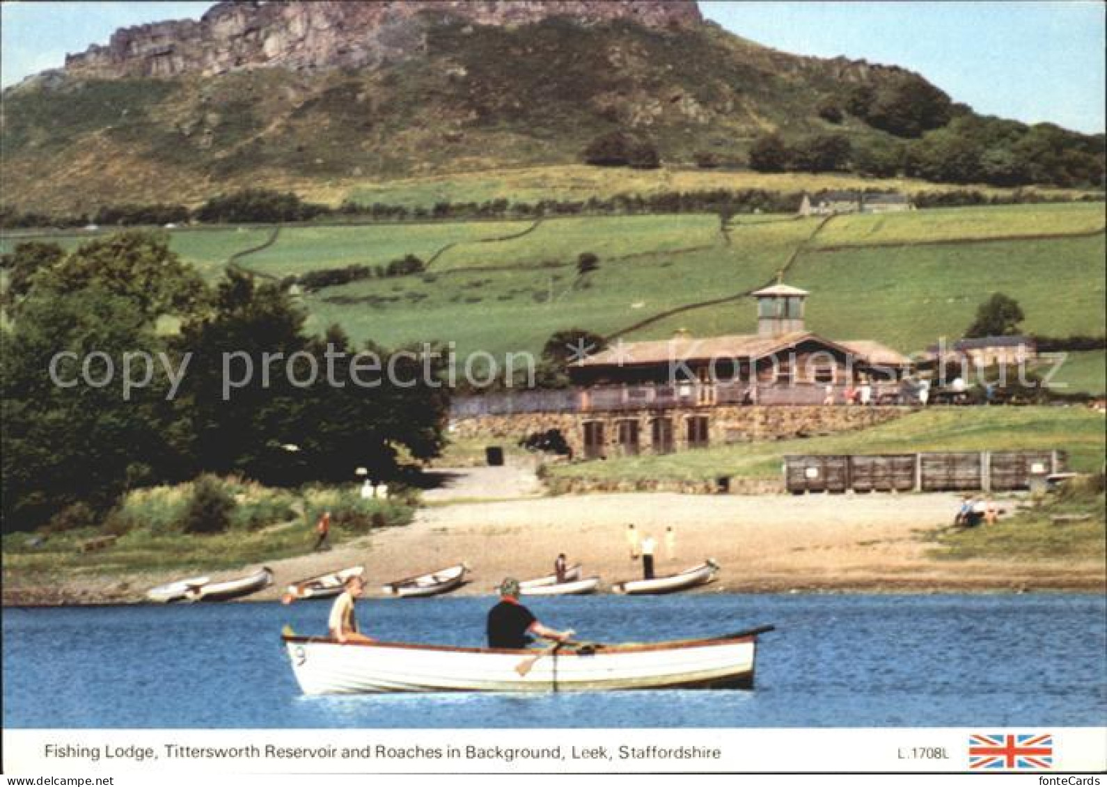 Leek Staffordshire Moorlands Fishing Lodge Tittersworth Reservoir and Roaches