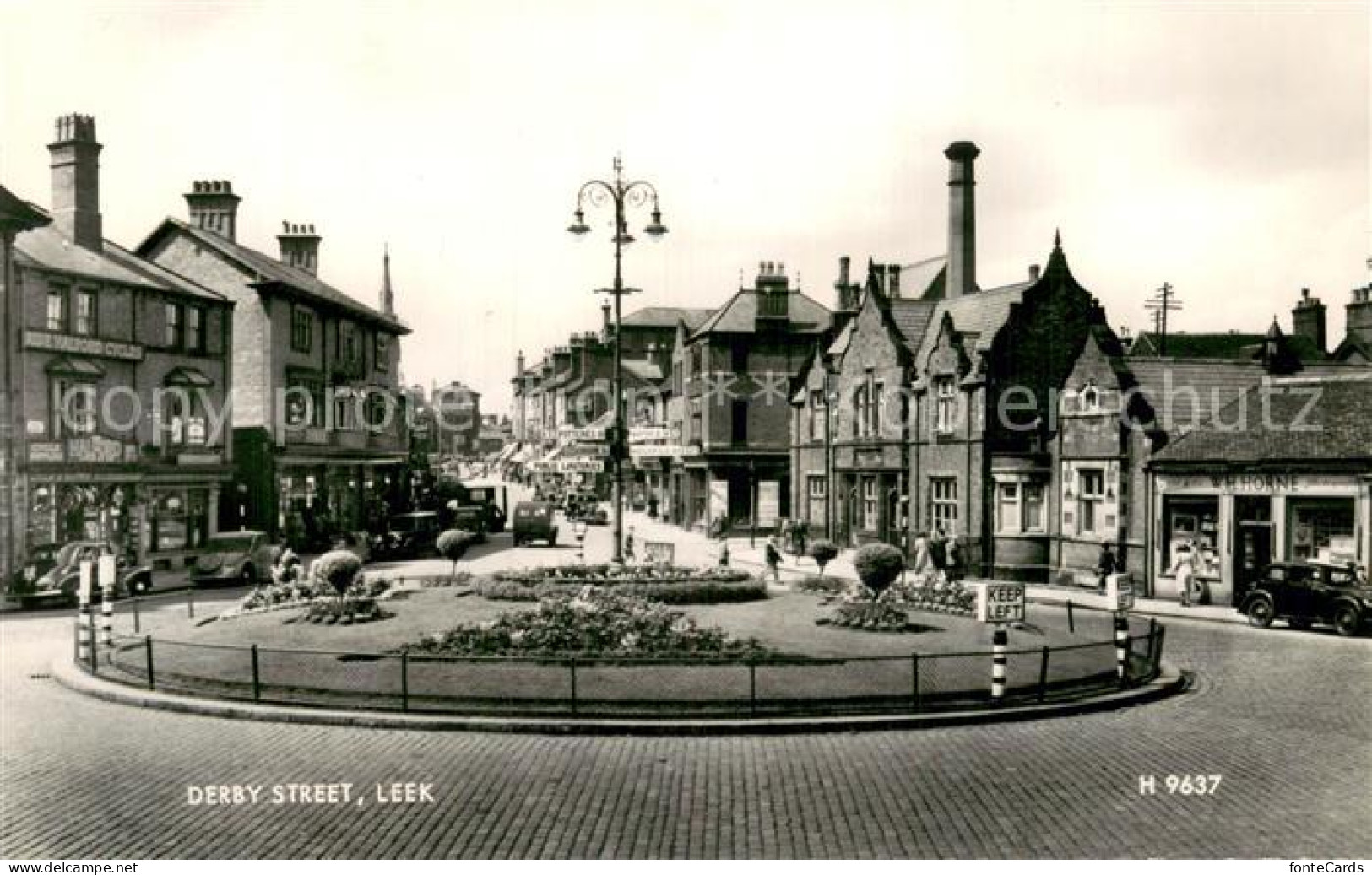 Leek  UK Staffordshire Moorlands Derby Street