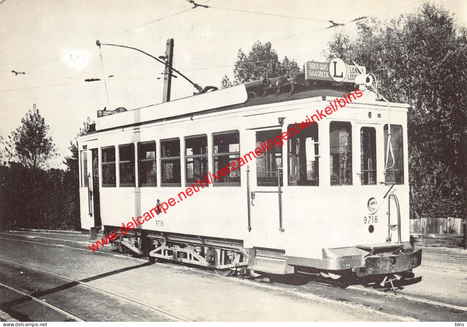 Leerbeek - motrice en octobre 1958 - Galmaarden