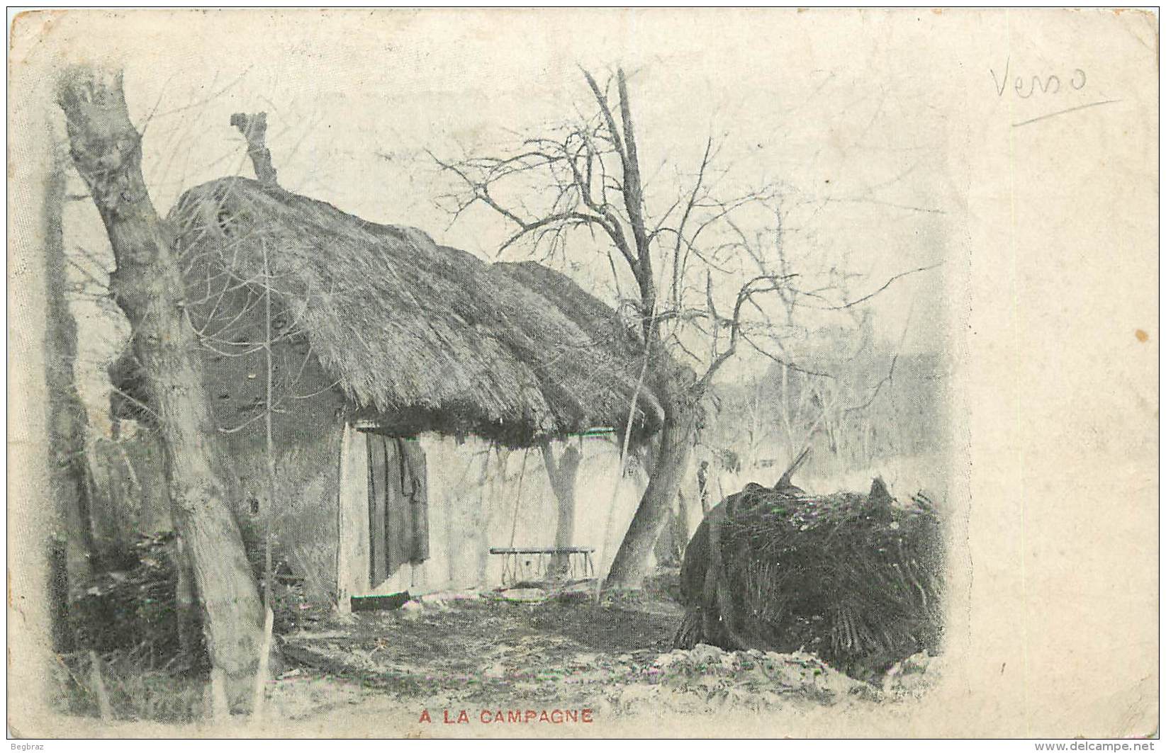 LEGE    A LA CAMPAGNE   CHAUMIERE