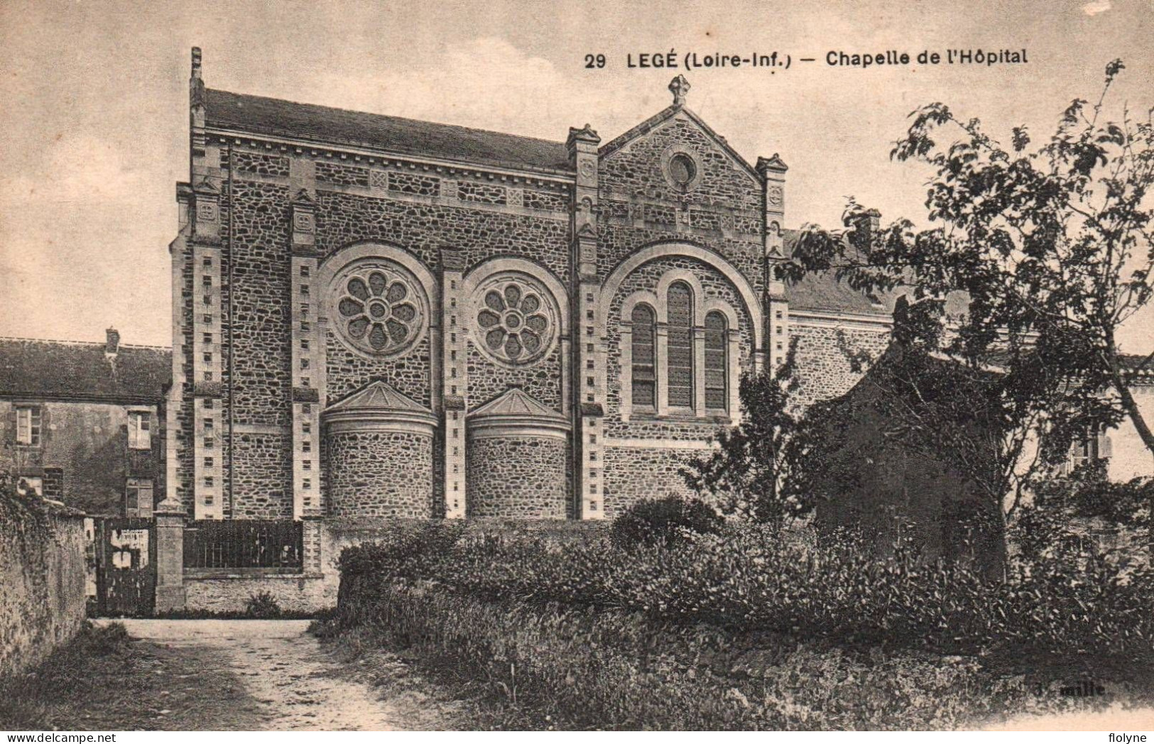 legé - la chapelle de l'hôpital