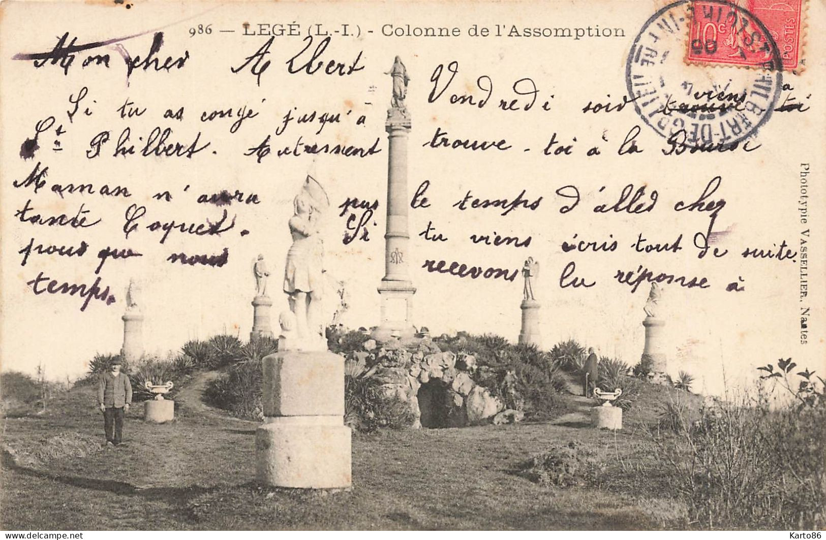legé * la colonne de l'assomption
