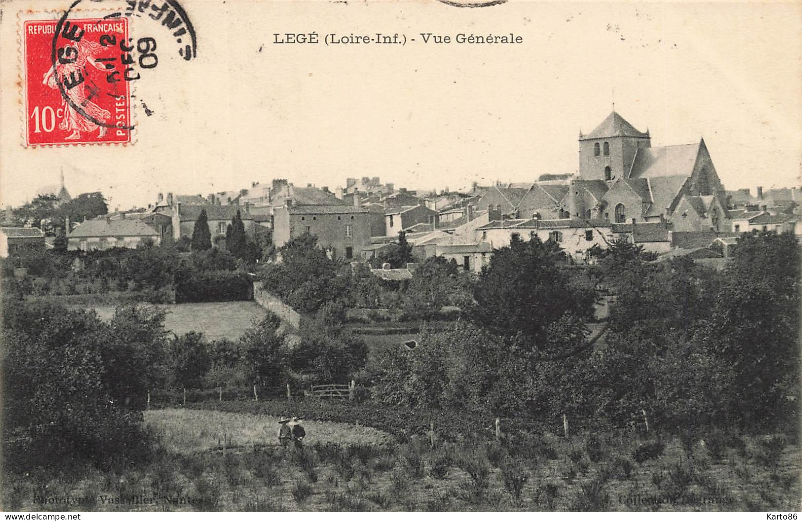 legé * vue générale du village