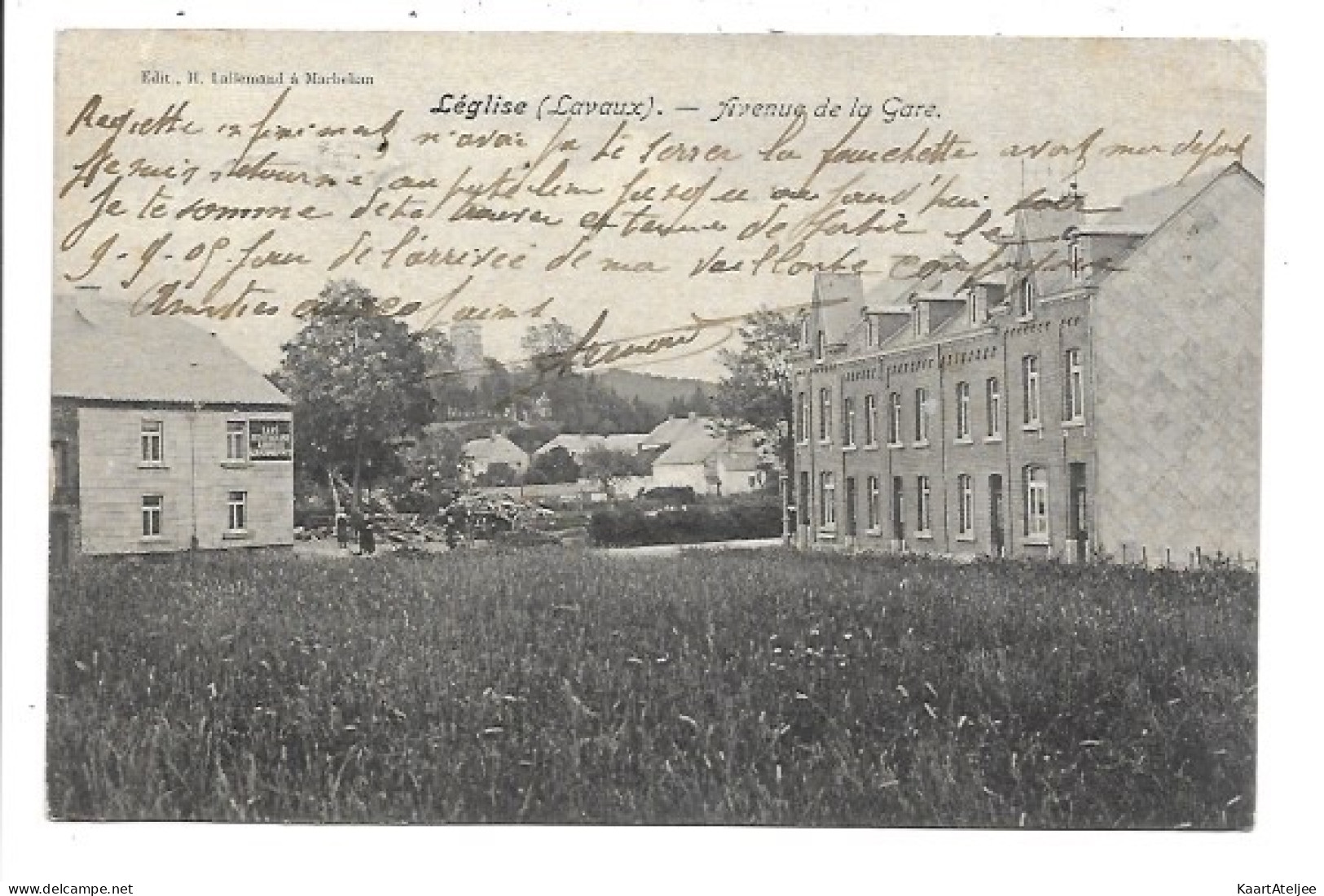 Léglise - Avenue de la gare.