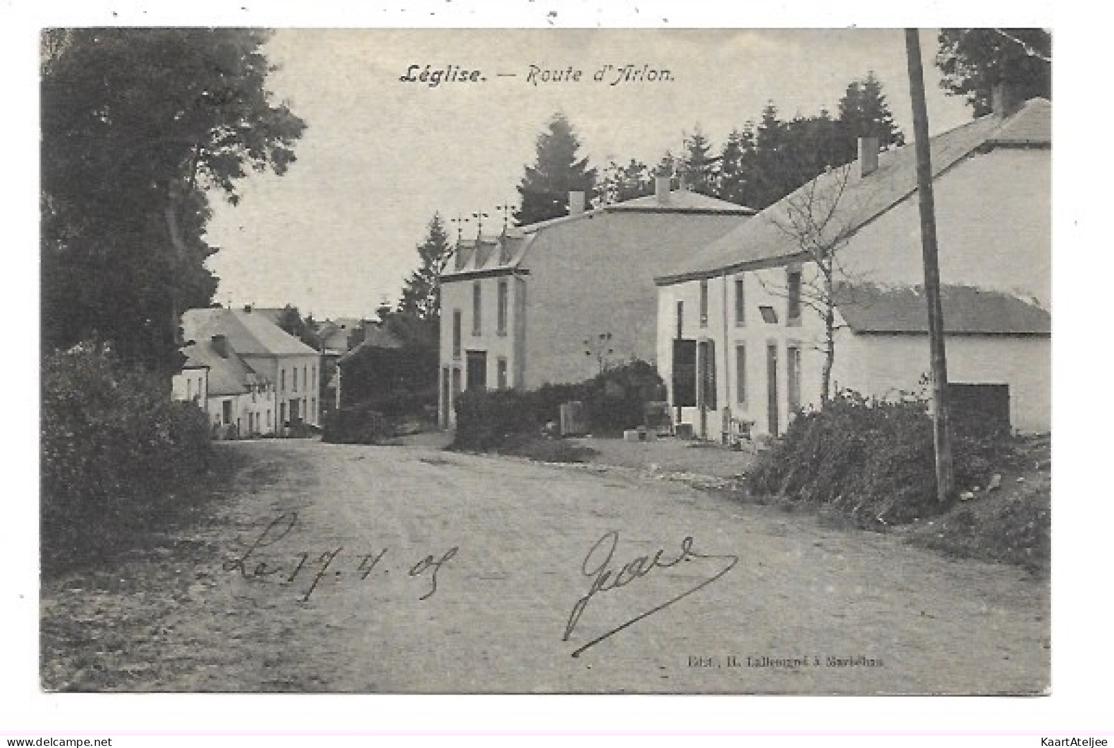 Léglise - Route d'Arlon.