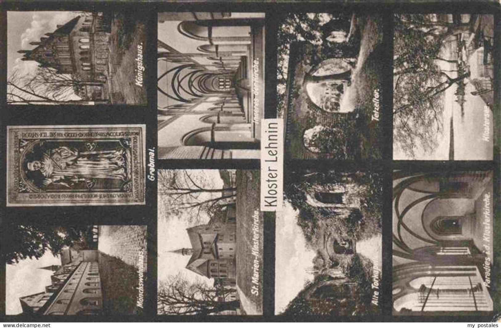 Lehnin Kloster Brandenburg Kloster Lehnin Moenchswohnhaus Grabmal Koenigshaus St