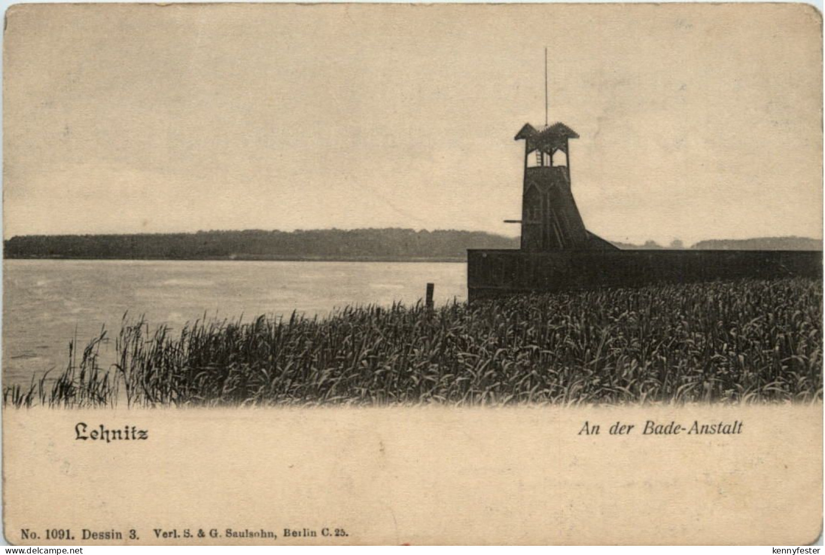 Lehnitz - An der Bade Anstalt - Oranienburg