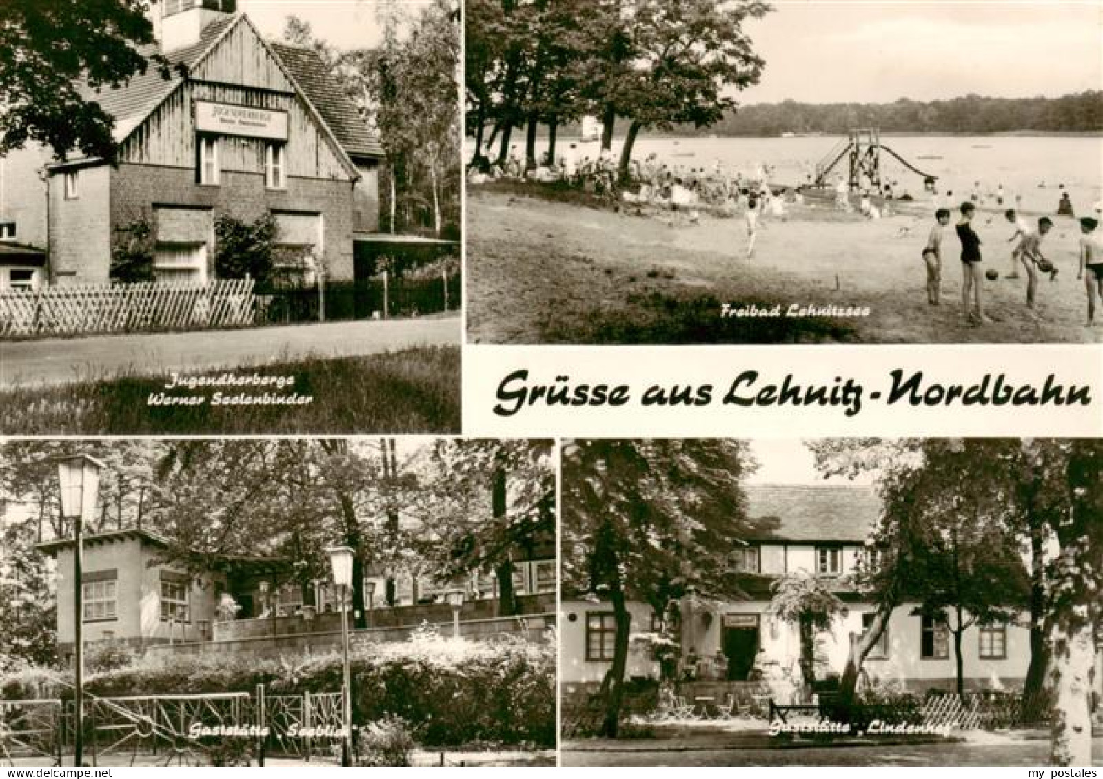 Lehnitz Oranienburg Jugendherberge Werner Seelenbinder Freibad Lehnitzsee Gastst