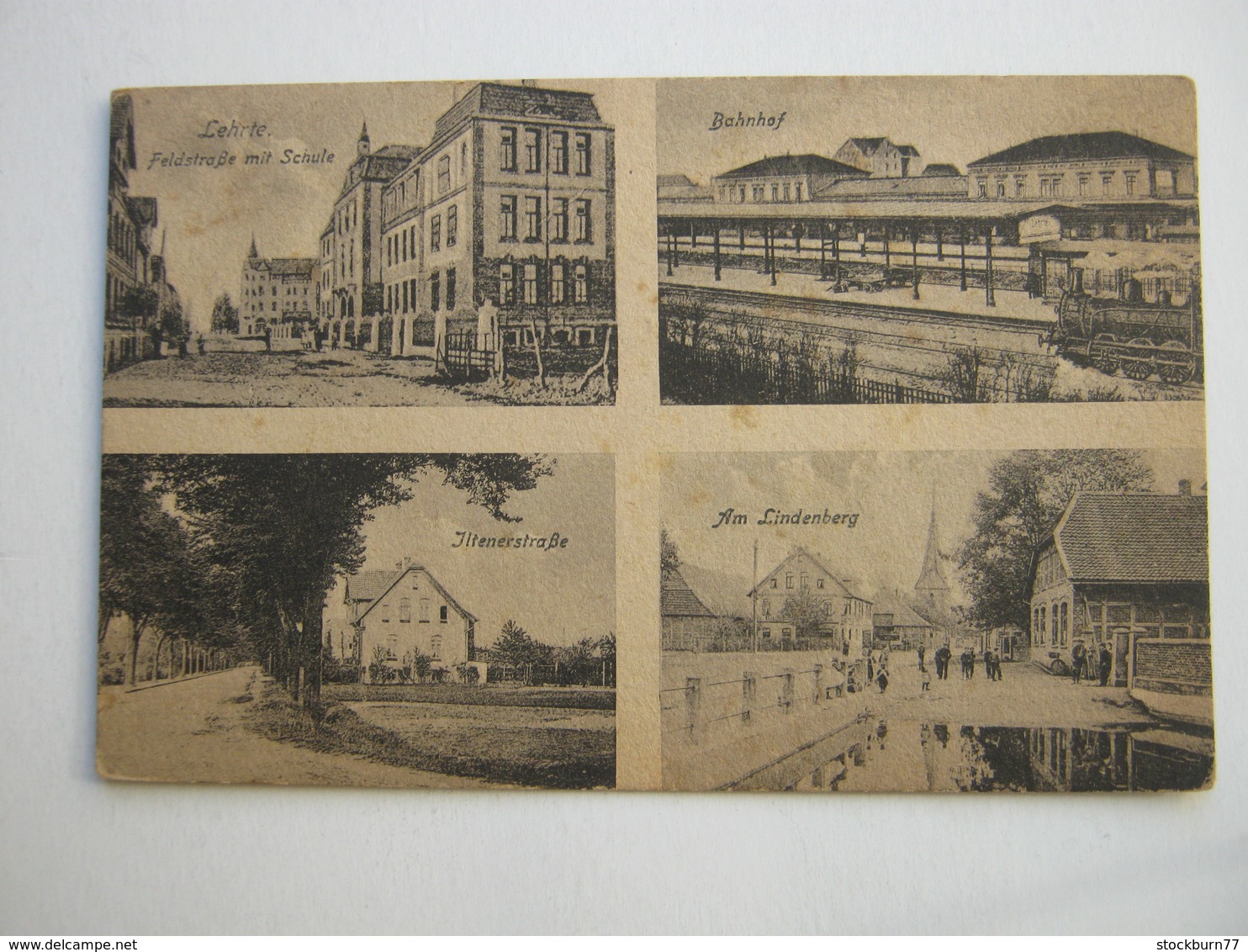 LEHRTE,  Bahnhof,  Schöne Karte