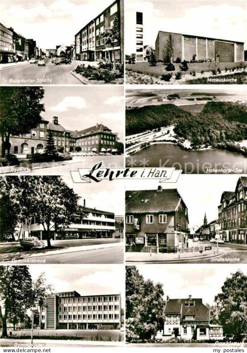 Lehrte Hannover Markuskirche Burgdorfer Strasse Rathaus