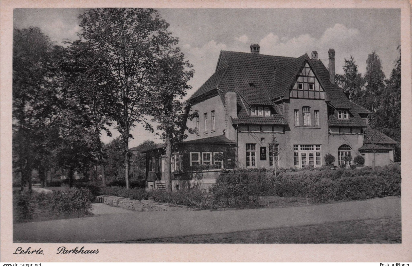 Lehrte Parkhaus Hanover German Rare Old Postcard